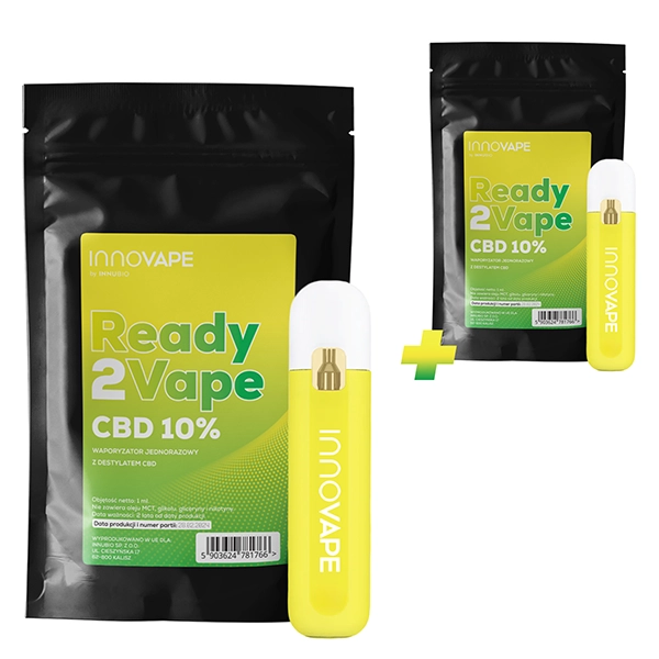 Waporyzacja InnoVape: Zestaw promocyjny INNOVAPE Ready2Vape 1+1