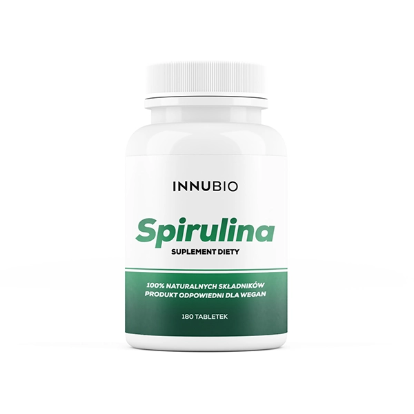 INNUBIO Spirulina, 180 tabletek