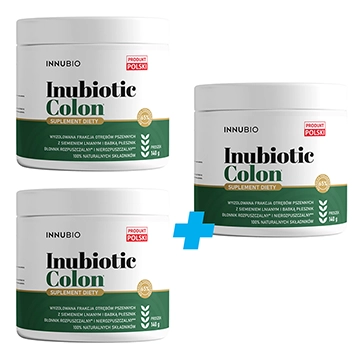 Zestaw promocyjny INNUBIO Inubiotic Colon 140g 2+1 gratis