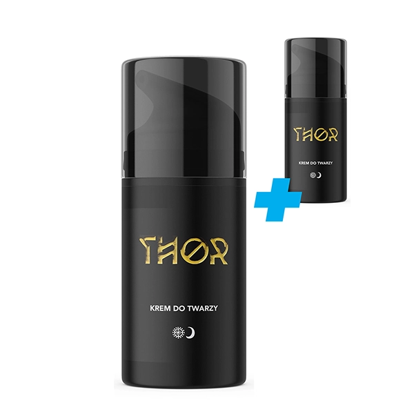 Zestaw promocyjny THOR Krem do twarzy dla mężczyzn 50 ml 1+1 gratis