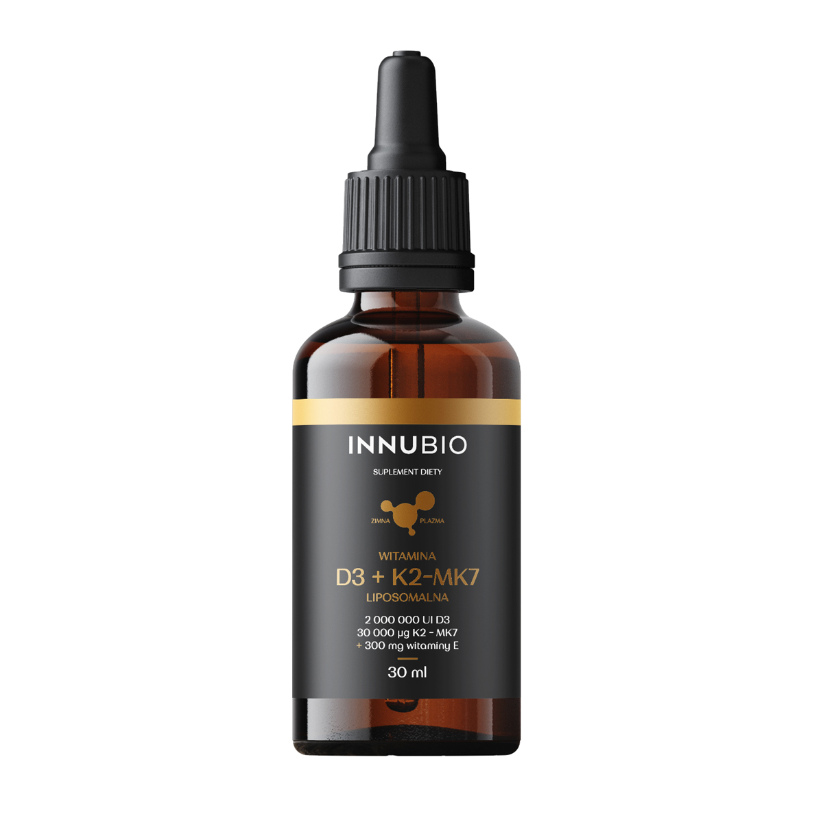 INNUBIO Vitamin D3+K2-MK7 2000 IU liposomal drops 30 ml