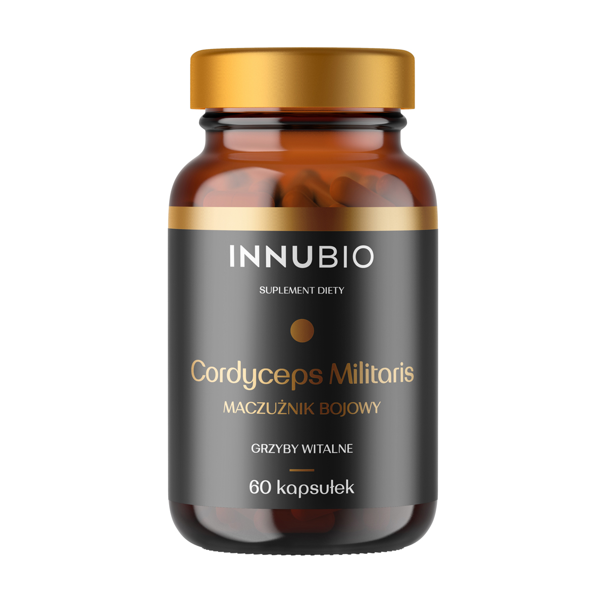 INNUBIO Cordyceps extract 1% cordycepin Cordyceps militaris 60 capsules