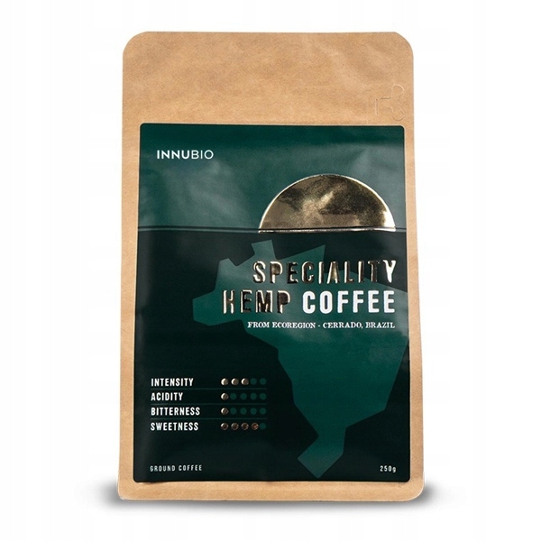 INNUBIO Speciality Hemp Coffee with cannabinoids 250 g - Image 2